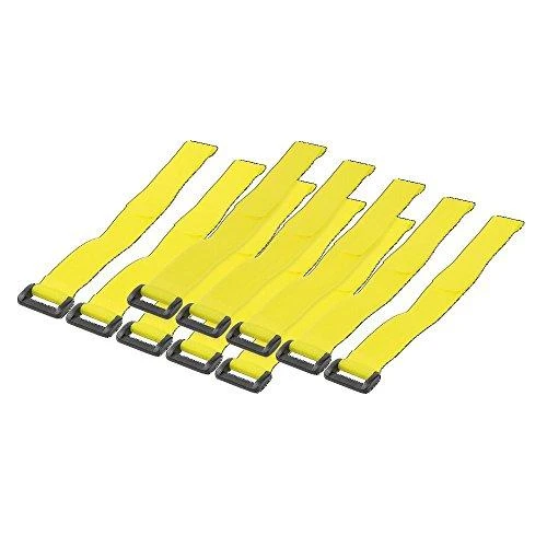 LOGILINK KAB0015 LOGILINK - Kabelio raištis su Velco, geltona
