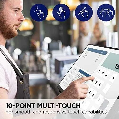 Monitorius ViewSonic TD2465 / 24" / Touch / Panel VA / 1920x1080 / 16:9 / 60Hz / Matinis / 7 ms / Garsiakalbiai