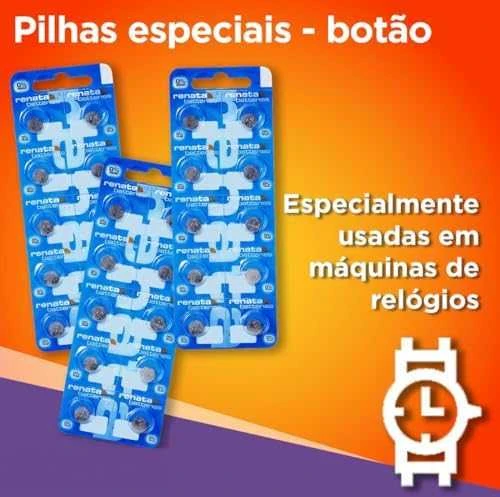 Baterija - Renata 321 SR616SW 3V Mygtukinė Elementas 10 vnt.
