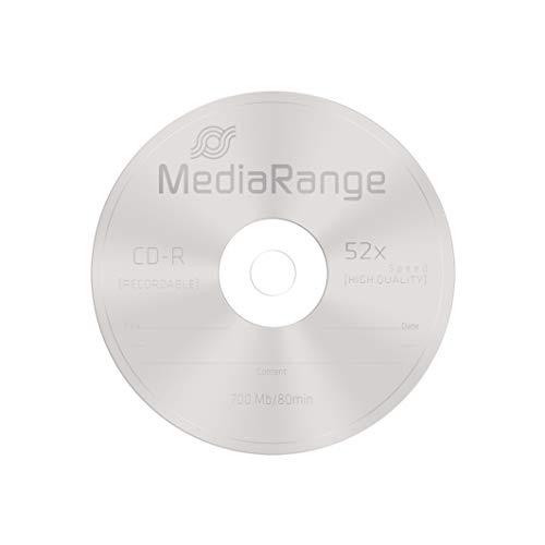 MEDIARANGE MR204 - 52x - CD-R - 700 MB - Cakebox - 100 vnt.