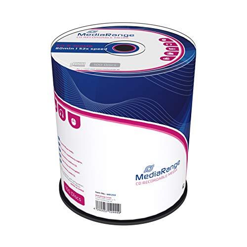 MEDIARANGE MR204 - 52x - CD-R - 700 MB - Cakebox - 100 vnt.