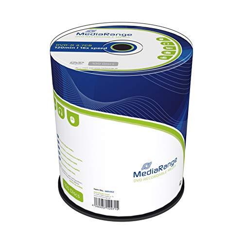 Carruzzo MediaRange MR442 neįrašytas DVD diskas 4,7 GB DVD-R 100 vnt