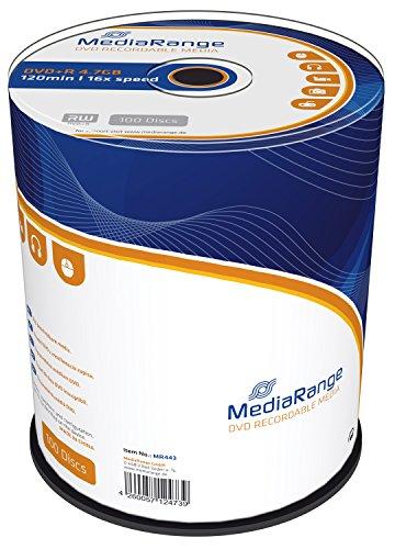 MediaRange DVD+R 4.7 GB 16x 100 vnt (MR443)