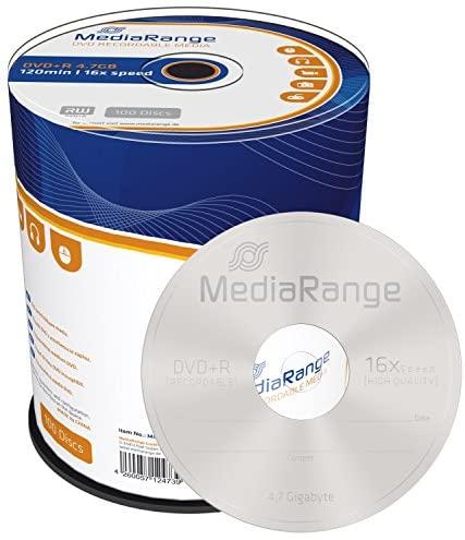 MediaRange DVD+R 4.7 GB 16x 100 vnt (MR443)