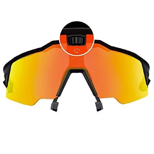 100% Akiniai Speedcraft Air Soft Tact Juodas HiPER Raudona Multilayer Mirror Lens