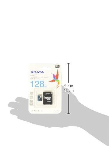 Atminties kortelė ADATA 128GB Micro SDXC V10 85MB/s + adapteris