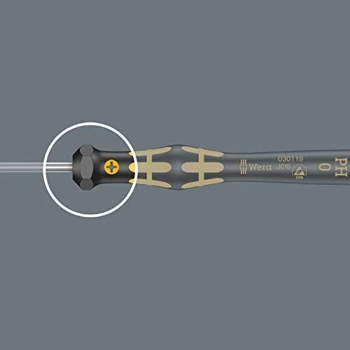 Atsuktuvas Wera ESD Kraftform Micro PZ 1 x 80mm