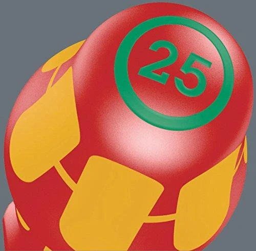 WERA 167 i/6 Kraftform Plus Series 100 atsuktuvų rinkinys