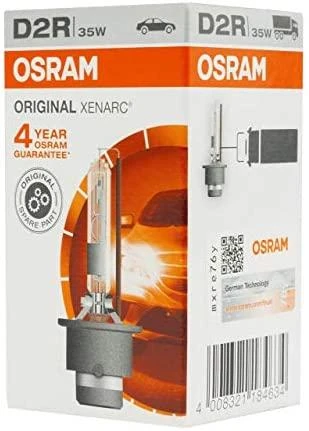Osram D2R 35W ksenoninė lemputė pakuotėje
