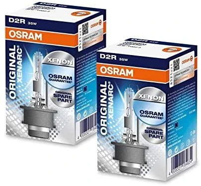 Osram Xenarc D2R ksenoninės lemputės pakuotės