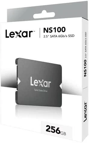 Lexar | NS100 | 256 GB | SSD form factor 2.5" | Solid-state drive sąsaja SATA III | Skaitymo greitis 520 MB/s | Rašymo greitis 510 MB/s