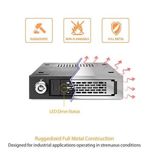 Nezatříděno Carruzzo Icy Dock MB601VK-B diskų įrenginio skyriaus dangtelis Juoda