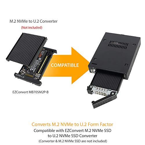 Nezatříděno Carruzzo Icy Dock MB601VK-B diskų įrenginio skyriaus dangtelis Juoda