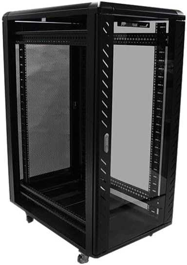 StarTech 19 colių 25U stovo spintelė (RK2536BKF)