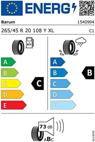 Barum Padangos Bravuris 5HM 108 Y XL (C B B 73dB)