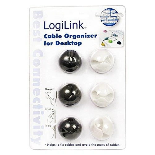 LOGILINK KAB0009 LOGILINK - Organizator kabli Klips