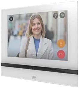 Carruzzo 2N 91378601WH vaizdo telefonspynės sistema 17,8 cm (7″) Balta