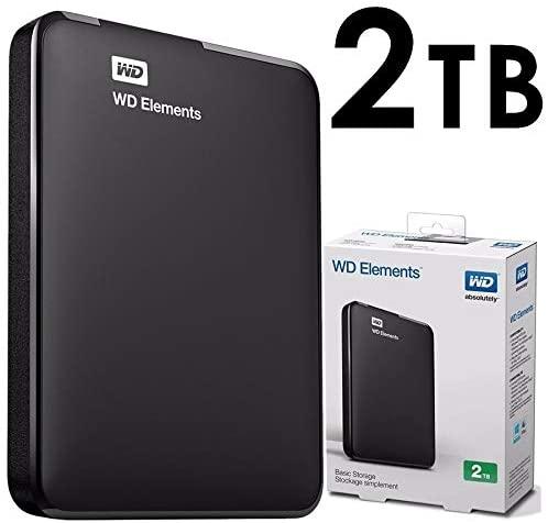HDD - Western Digital Elements SE 2TB Išorinis Kietasis Diskas USB 3.0 Juodas