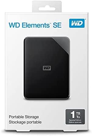 HDD - Western Digital Elements SE 2TB Išorinis Kietasis Diskas USB 3.0 Juodas