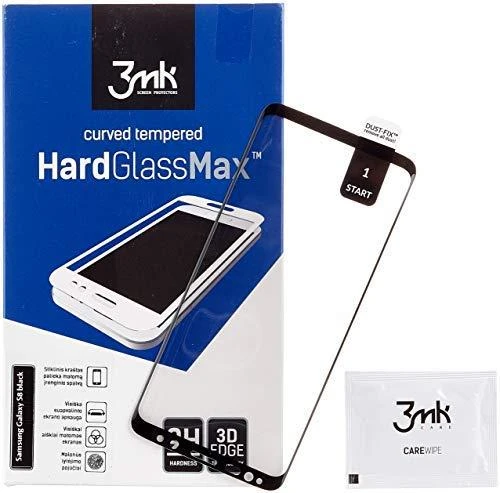3MK HardGlass ekrano apsauga, Samsung, S8, grūdintas stiklas, skaidrus/Juodas