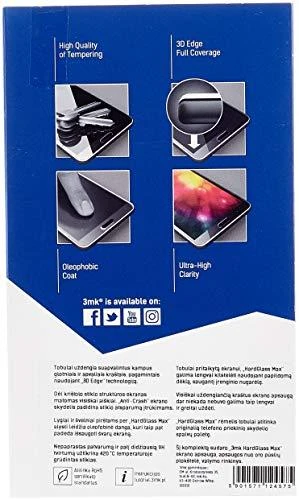 3MK HardGlass ekrano apsauga, Samsung, S8, grūdintas stiklas, skaidrus/Juodas