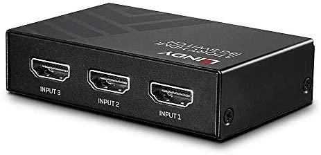 LINDY HDMI jungiklis su trimis įvesties prievadais