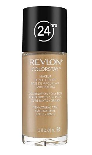 Revlon Colorstay makiažo pagrindas mišriai, riebiai odai, 30 ml, 330 Natural Tan