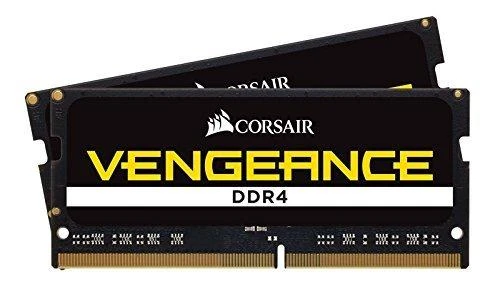 Nešiojamo kompiuterio atmintis Corsair Vengeance 32GB [2x16GB 2400MHz DDR4 CL16 1.2V SODIMM]