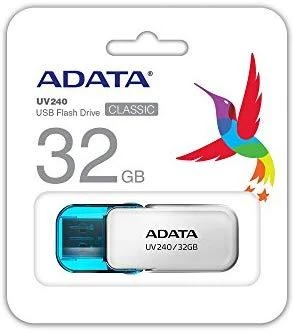 ADATA | UV240 | 32 GB | USB A tipo | Balta