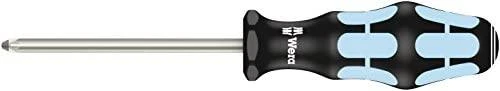 Wera 3334/3350/3355/6 nerūdijančio plieno atsuktuvų rinkinys 6vnt PH+PZ+SL, su stovu
