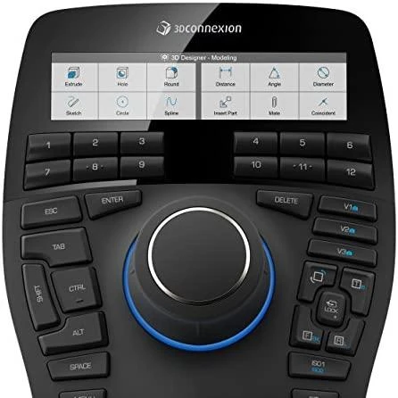 Pelė Hewlett Packard (HP) Myszka 3DConnexion SpaceMouse Enterprise su laidu juoda