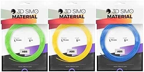 3DSimo ABS ramstis Spalva - mėlyna, žalia, geltona (G3D3000)