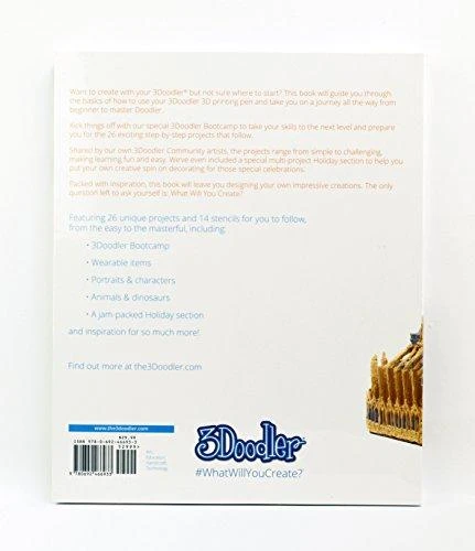 3DOODLER Create Book – 3D projektų rinkinys