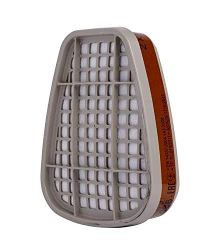 3M6051 dujų ir garų filtras, šoninis vaizdas