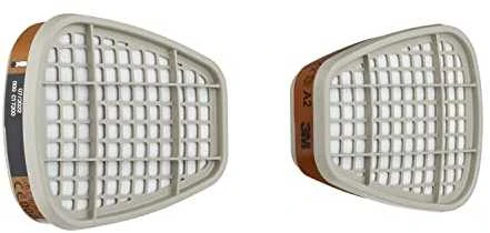 Pilna veido kaukė silikoninė 6900 L dydis, 3M