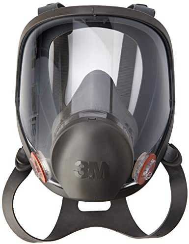 Pilna veido kaukė silikoninė 6900 L dydis, 3M