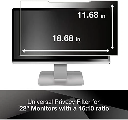 3M Filtras gruodžio 16 d. privatumas 22'' 16:10 (PF220W1B)