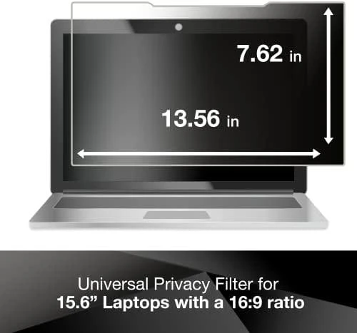 3M PF156W9B Privacy Filter for Widescreen Nešiojamas kompiuteris 15.6"