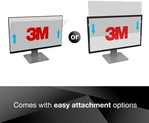 3M F20.0W9 Privacy Filter for LCD Monitorius 20" Juodas, 443 x 250 mm
