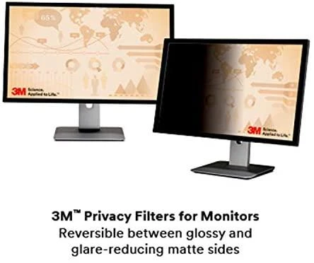 3M F20.0W9 Privacy Filter for LCD Monitorius 20" Juodas, 443 x 250 mm