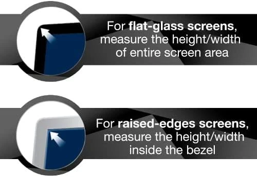 3M F20.0W9 Privacy Filter for LCD Monitorius 20" Juodas, 443 x 250 mm