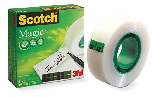 Lipni juostelė 3M Scotch Magic Invisible 810, 19 mm x 33 m