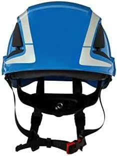 Apsauginis šalmas, ventiliuojamas, SecureFit, mėlynas X5003V-CE, 3M