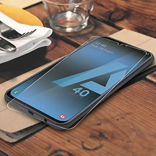 3MK FlexibleGlass ekrano apsauga, Samsung, Galaxy A40, hibridinis stiklas, skaidrus