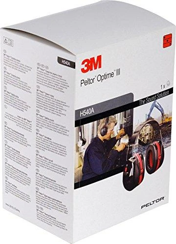 Ausinės OPTIME III CE (H540A411SV), SNR 35dB XH001650833, 3M