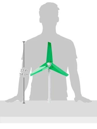 4M Žalias SCIENCE Rinkinys „Vėjo turbina“
