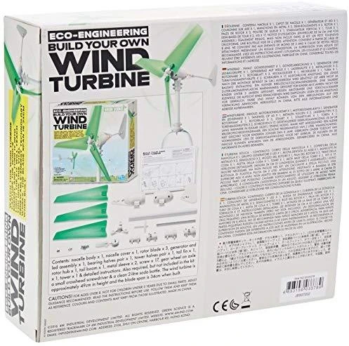 4M Žalias SCIENCE Rinkinys „Vėjo turbina“
