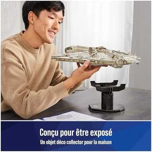 Spin Master STAR WARS 4D dėlionė „Žvaigždžių karai: Millennium Falcon“