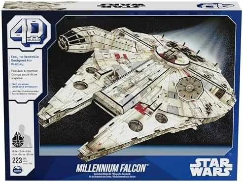Spin Master STAR WARS 4D dėlionė „Žvaigždžių karai: Millennium Falcon“