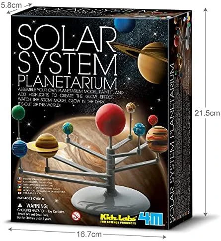 4M Vaikiška laboratorija: saulės sistemos planetariumas